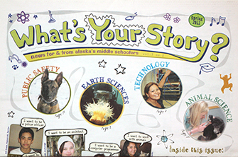 What's Your Story newspaper