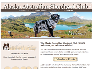 Alaska Australian Shepherd Club Website